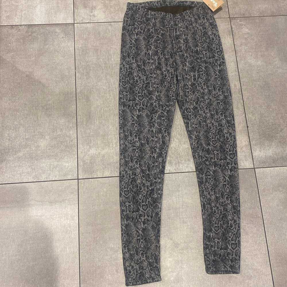 BRAND NEW! With tags - JUST COZY fur lined leggings